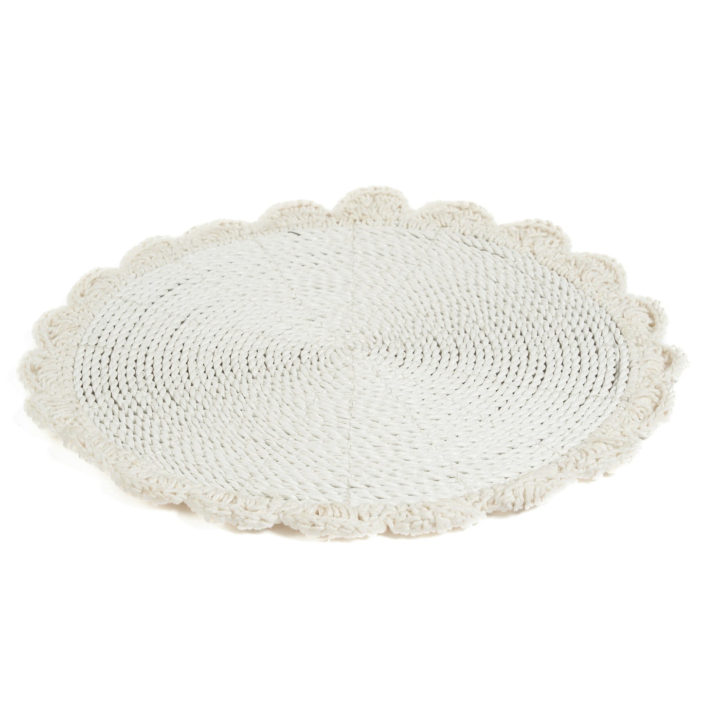 Le set de table de mariage en macramé - Naturel