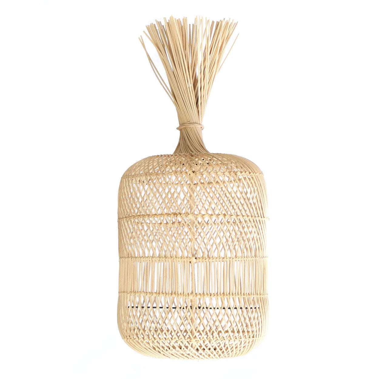 Lampadaire Dumpling - Suspension - Naturel - M