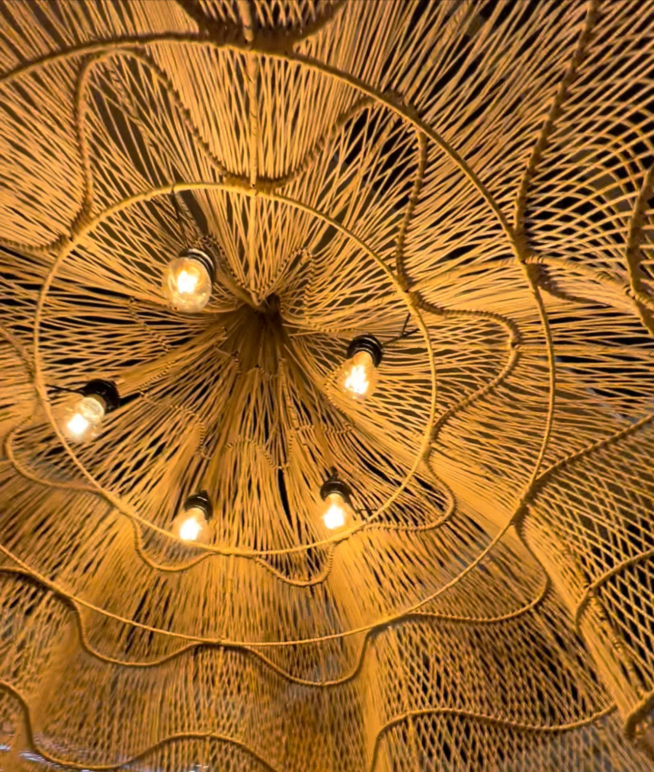 Le pendentif battu - Naturel - XXL