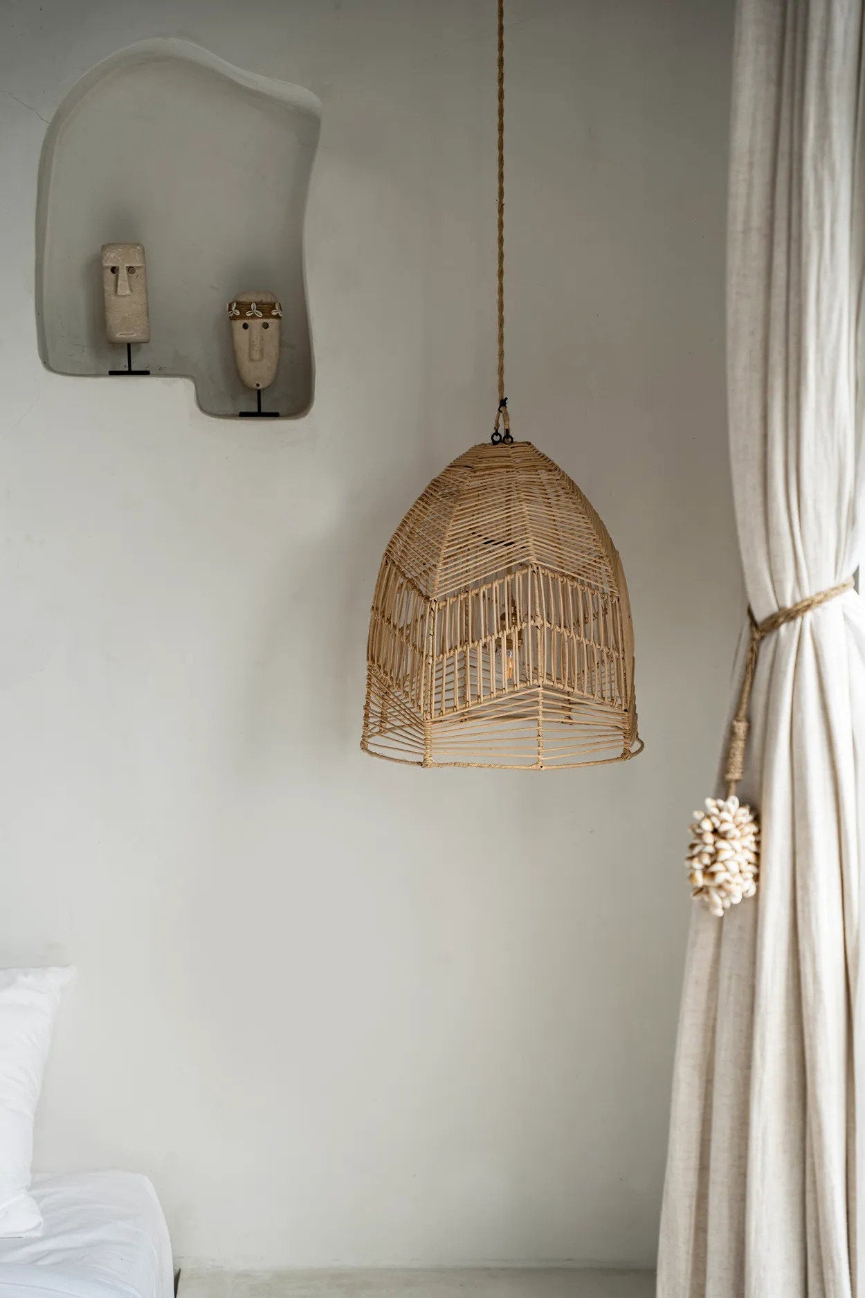 Pendentif Bala - Naturel - M