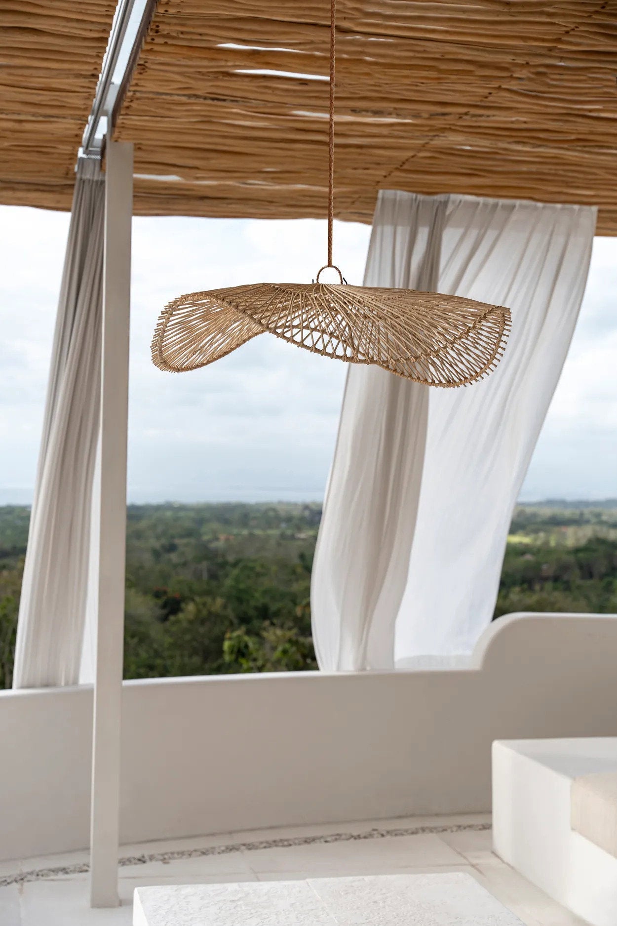 Suspension Le Chapeau - Naturel - L