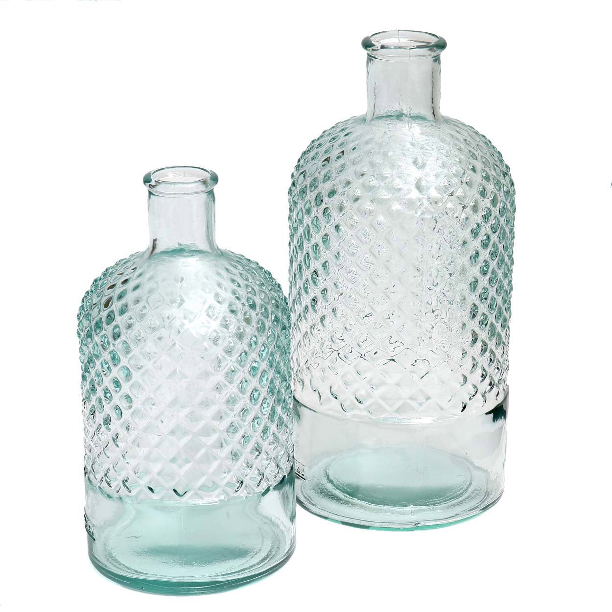 De Zuanshí vaas/fles Blauw - S