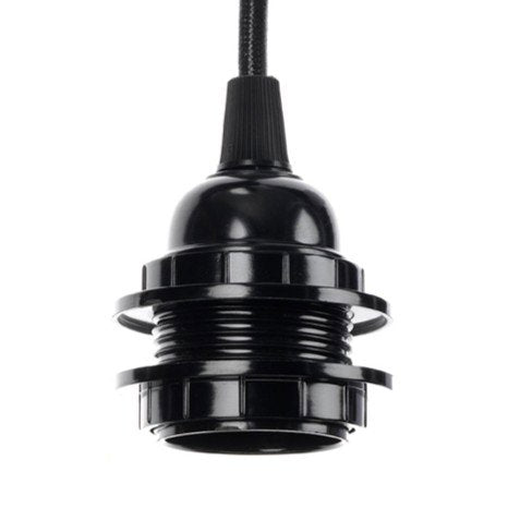 Lamp socket - Black