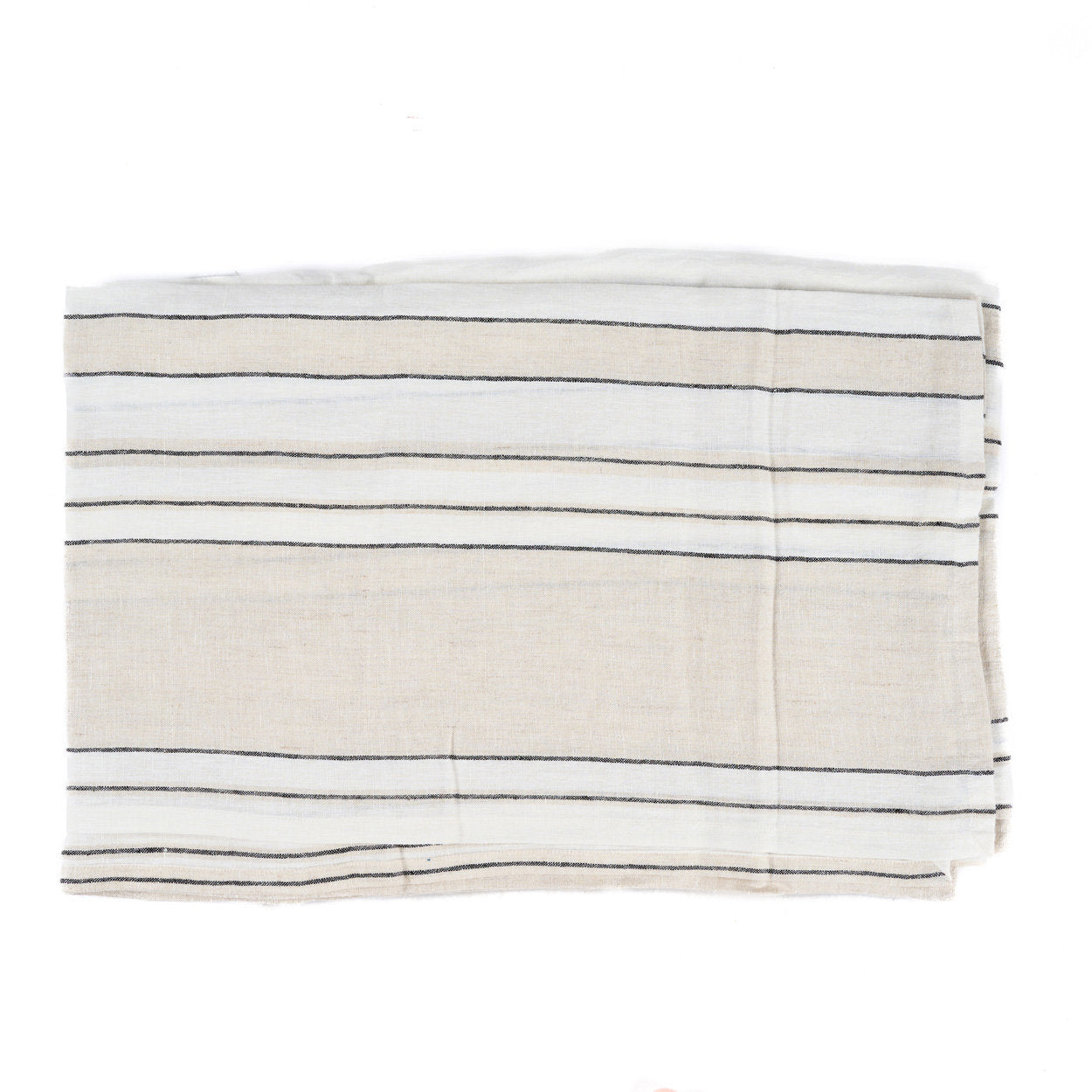 Provence Tafelkleed - Natuurlijk Zwart Wit - 150x300