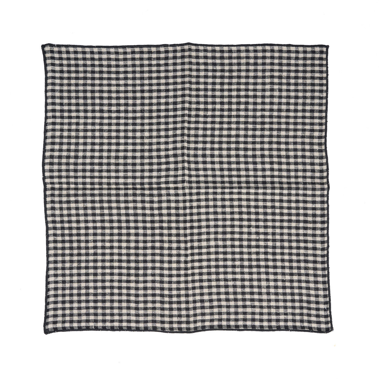 Picknick Servet - Natuurlijk Zwart - 45x45