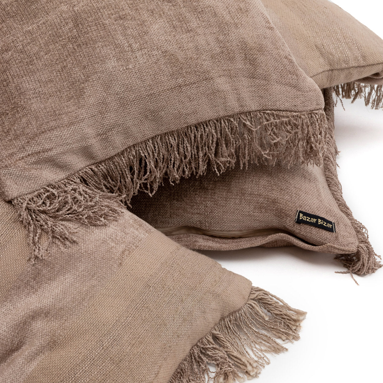The Oh My Gee Cushion Cover - Concrete Velvet - 30x50_40