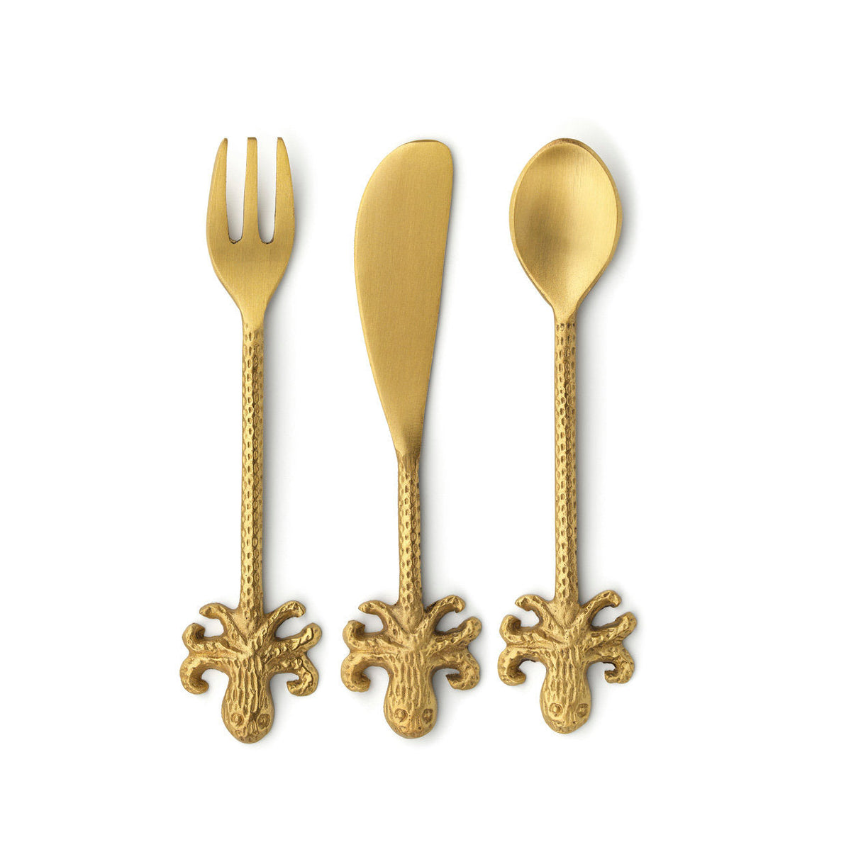 De Octopus Lepel - Goud - S