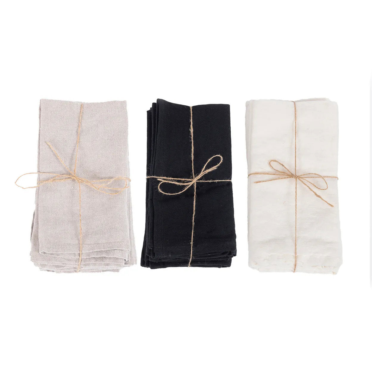 Linen Napkin - Beige - Set of 4