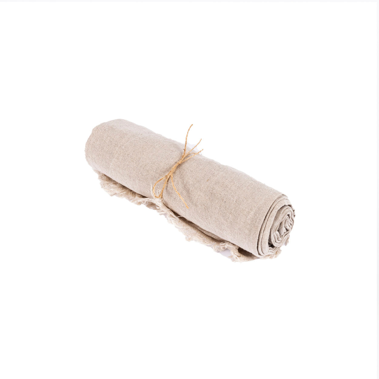 Linen Tablecloth - Beige - 150x200