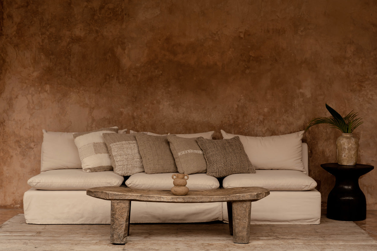 Linnen Threads Kussensloop - Naturel 50x50