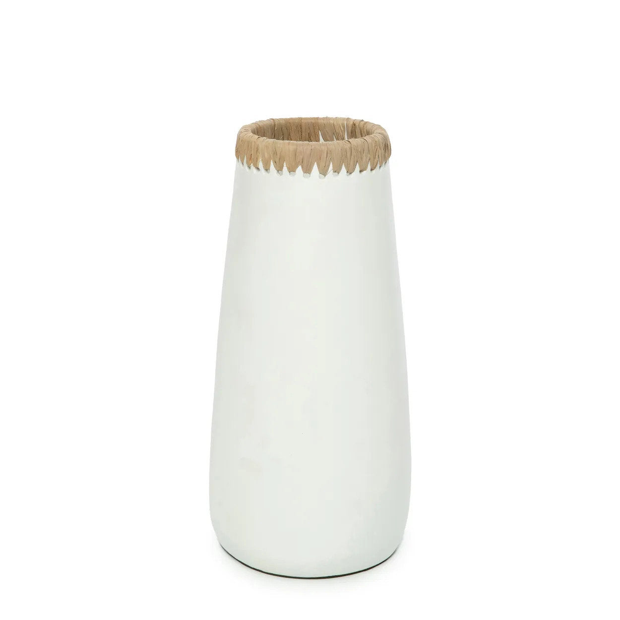 The Cunning Vase - White Natural - L