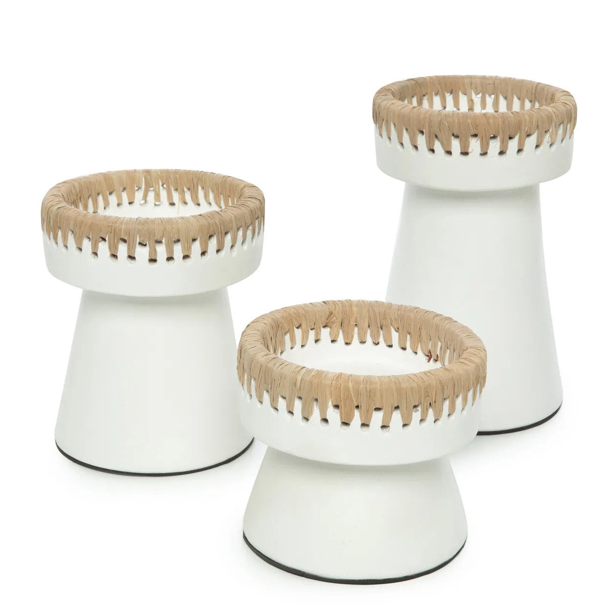 The beautiful candle holder - white of course - M