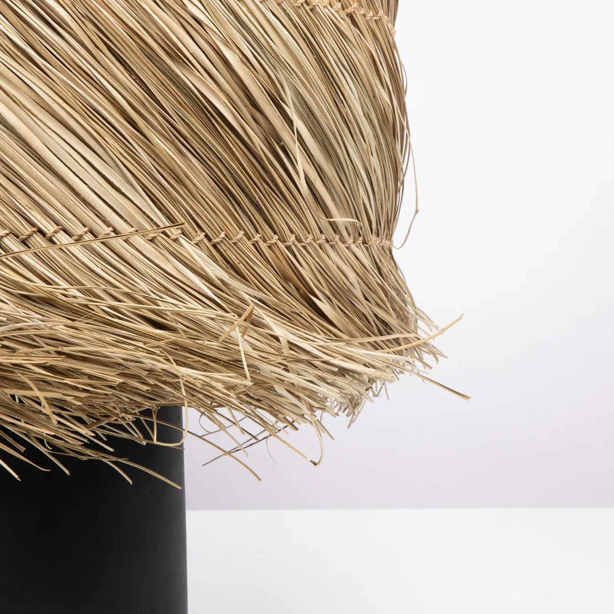 Lampe de table Pandan - Noir naturel
