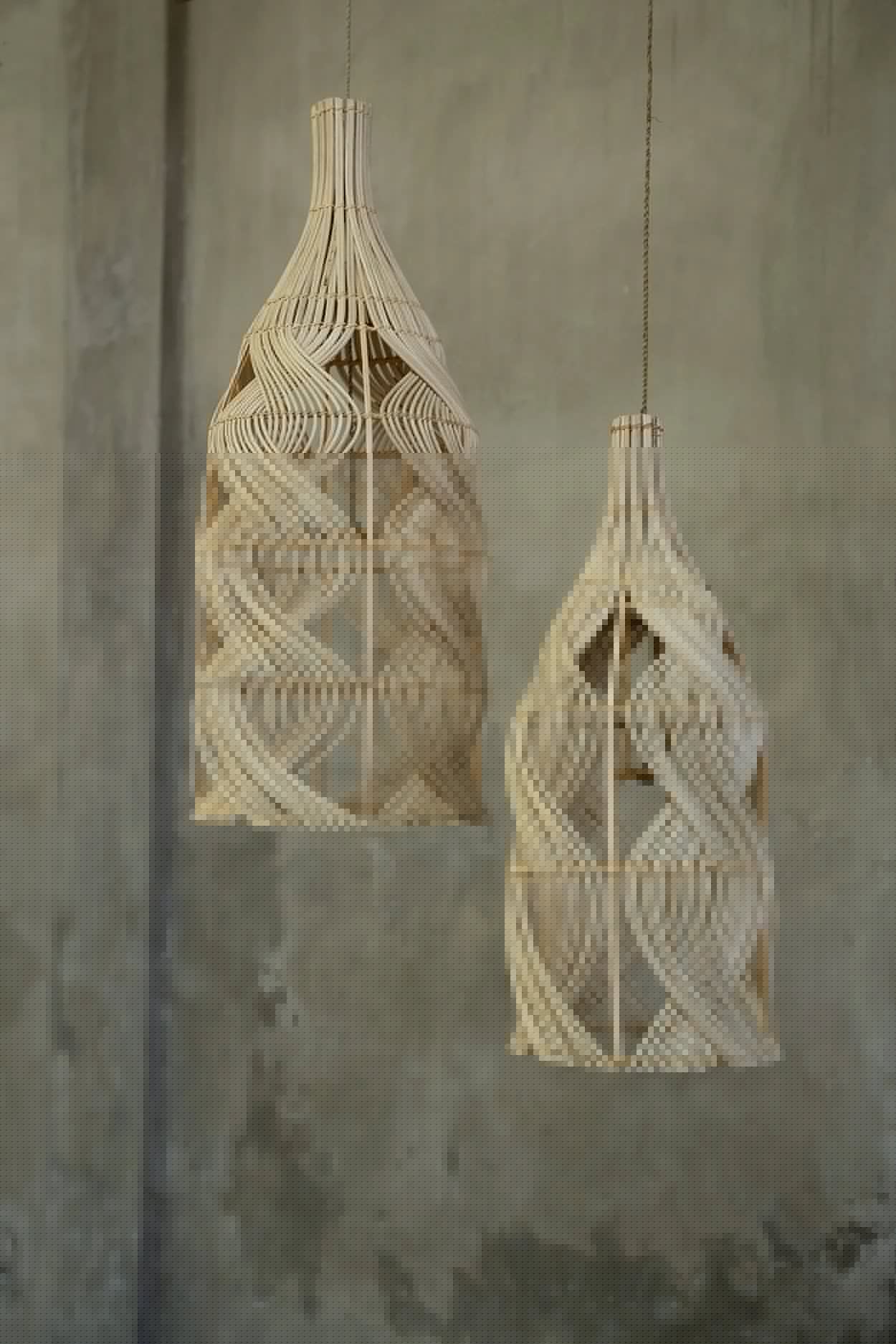 Pendentif Garaffa - Naturel - L