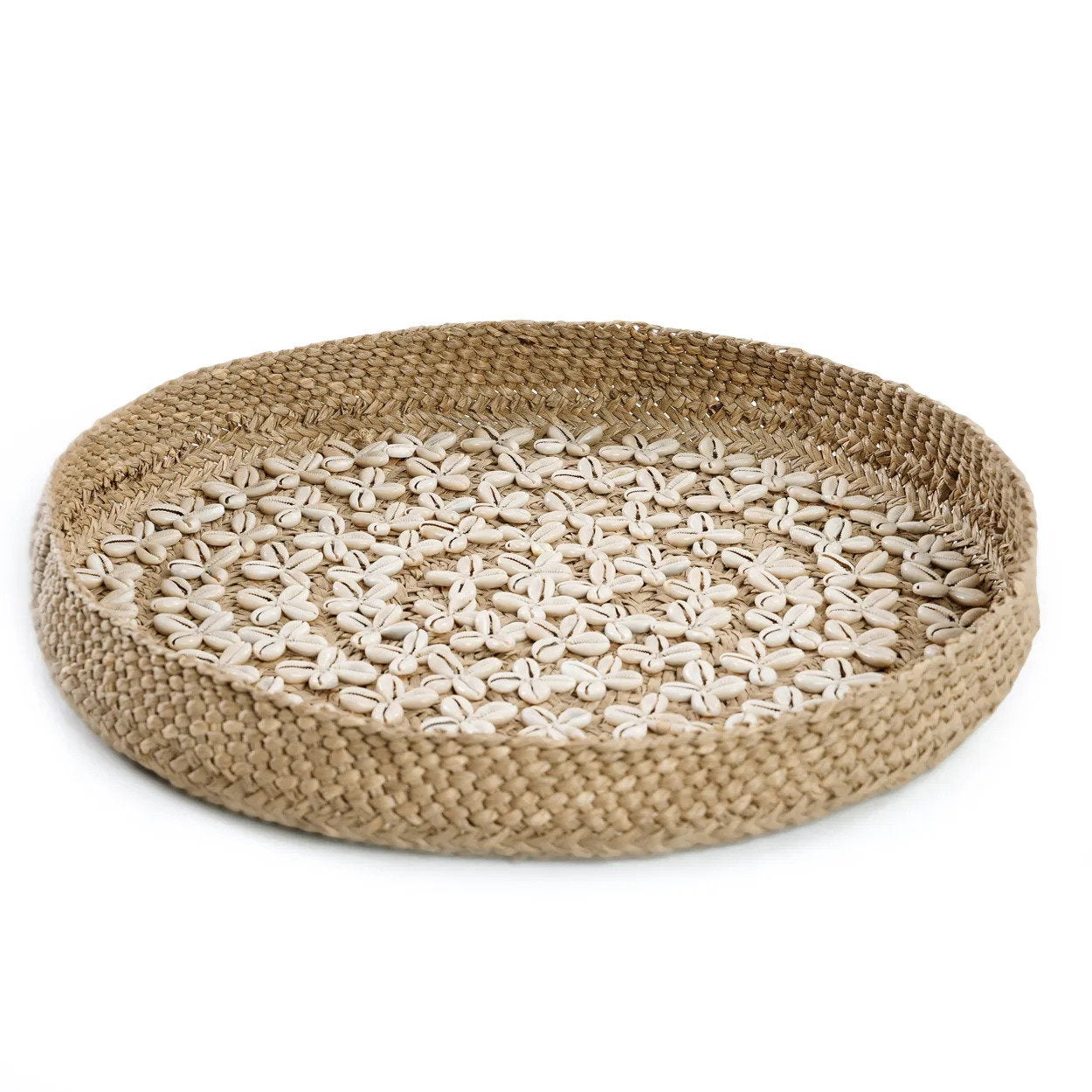 The Costa Shell Plate - Natural White - M_40