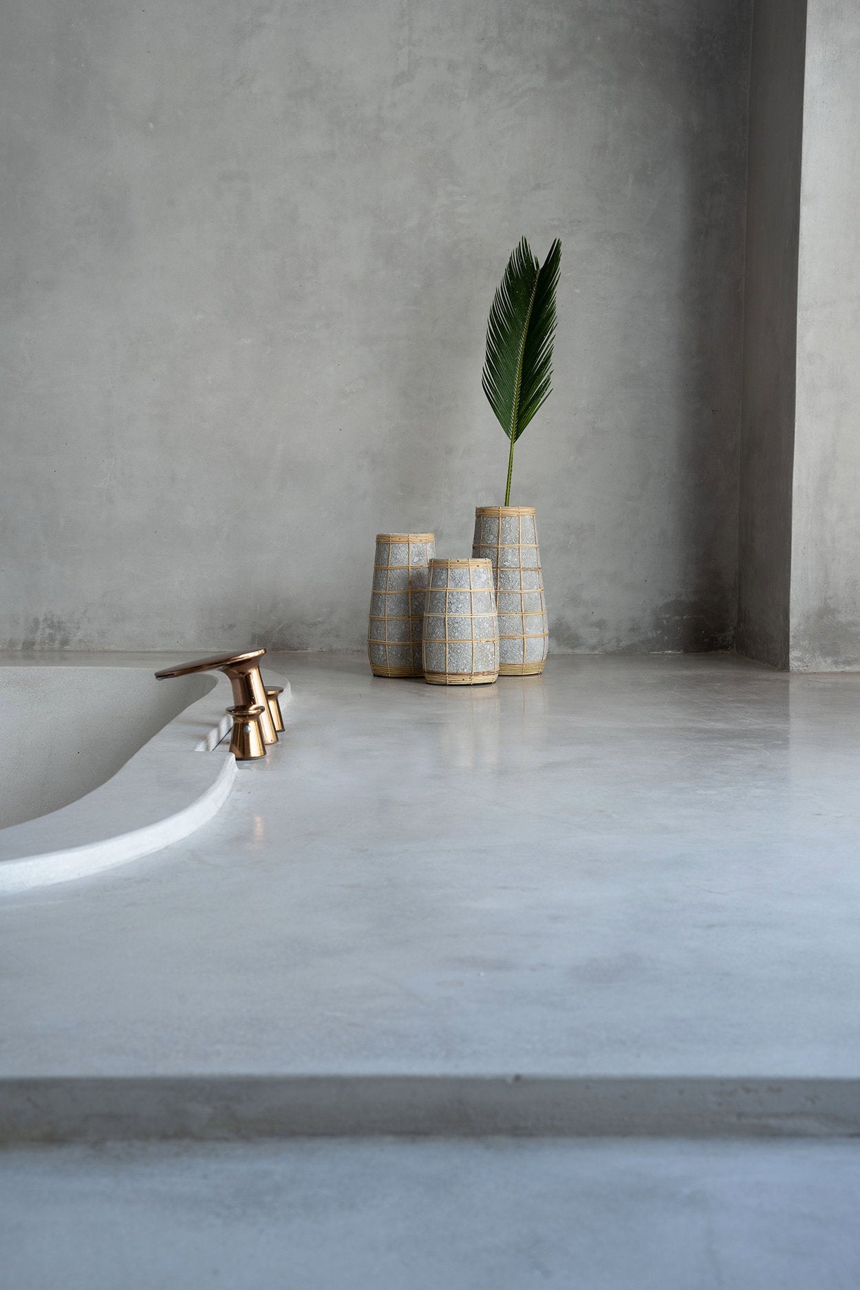 The cute vase - Concrete Natural - S