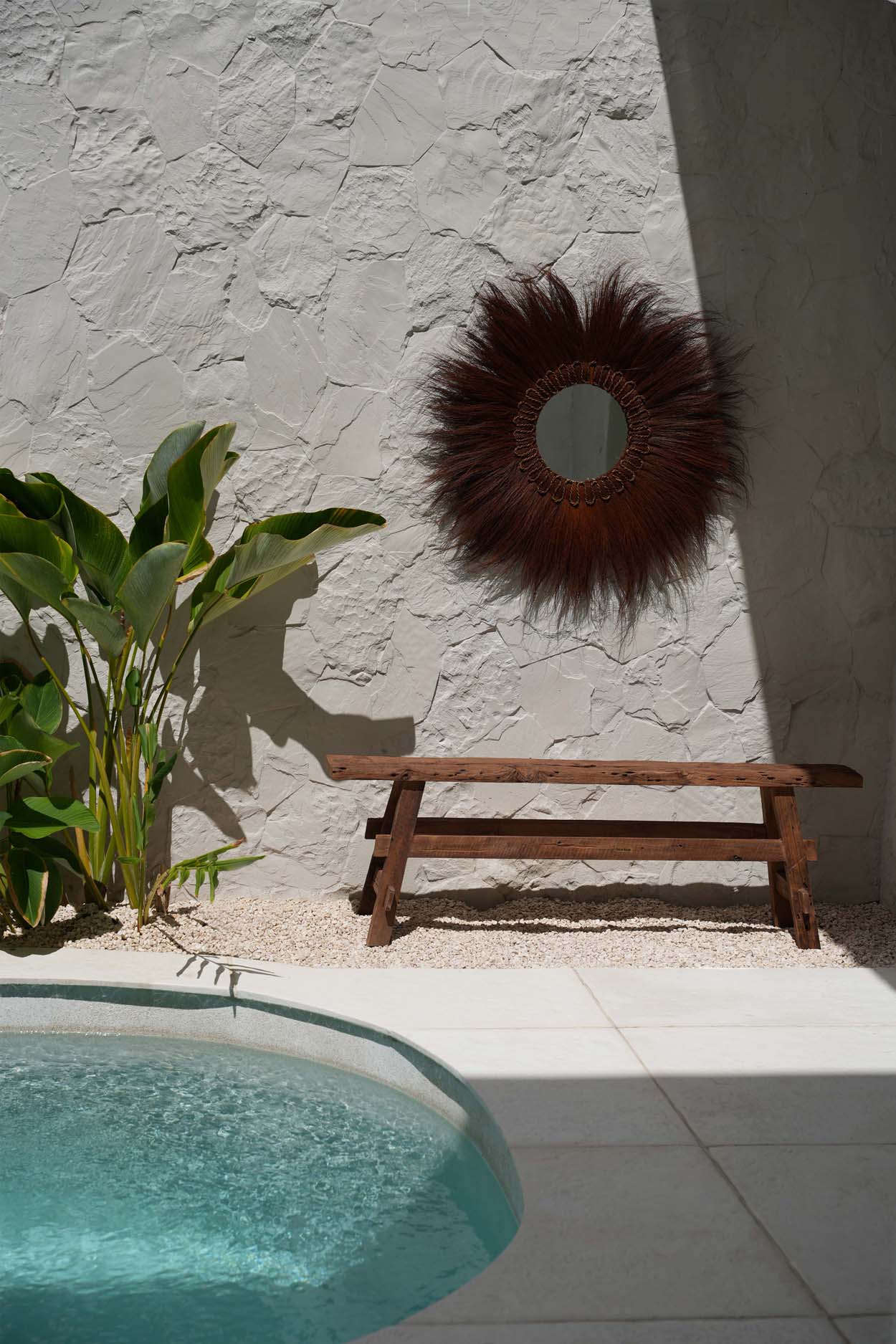 The Rustic Bench Beauteous - Natural
