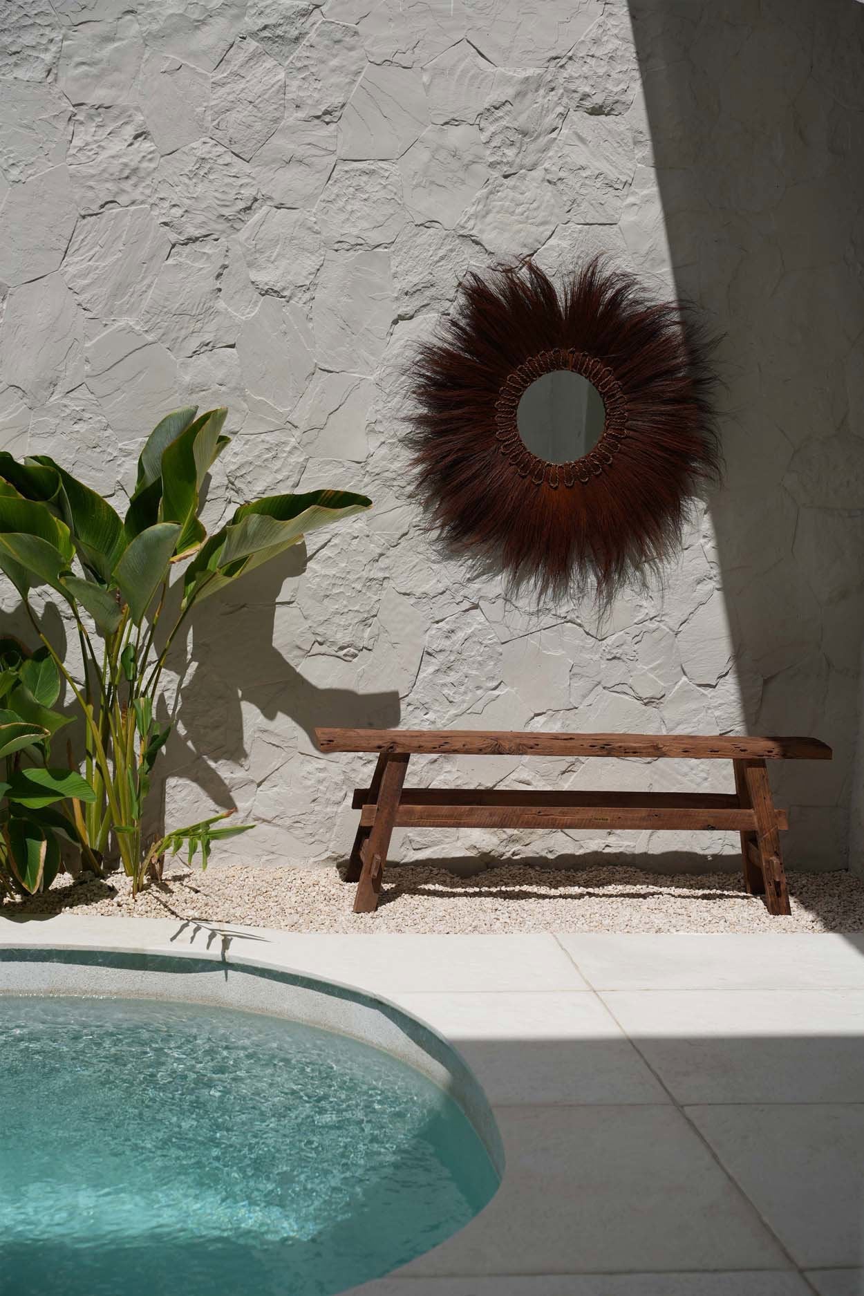 The Rustic Bench Beauteous - Natural
