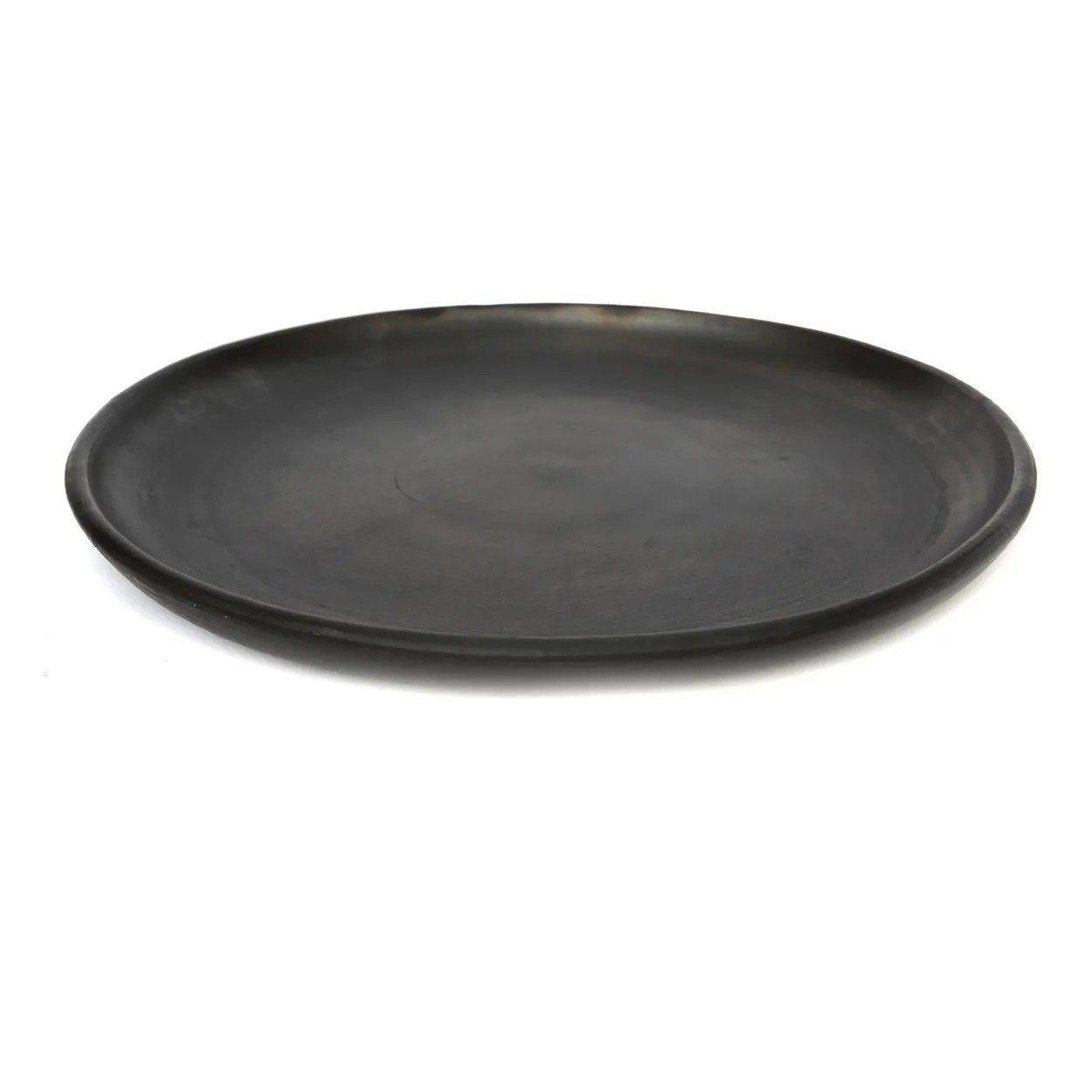 Assiette Classique Brûlée - Noir - L