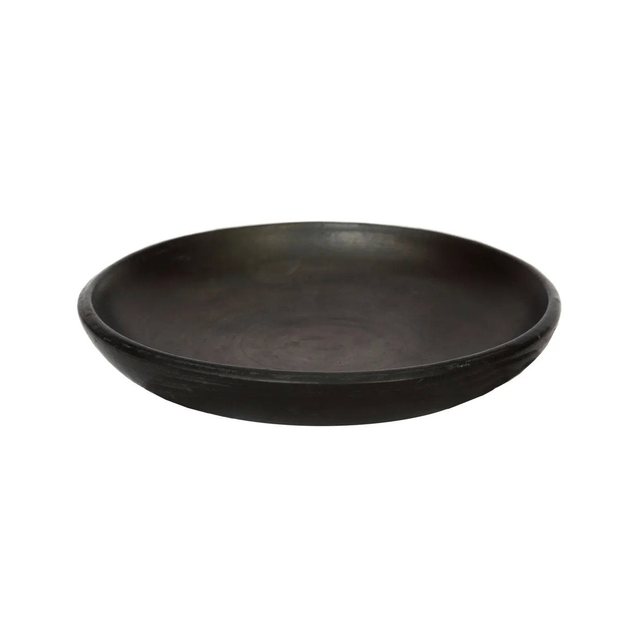Assiette Classique Brûlée - Noir - M