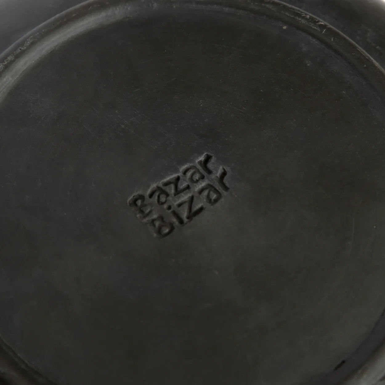 The Burnt Deep Plate - Black - M