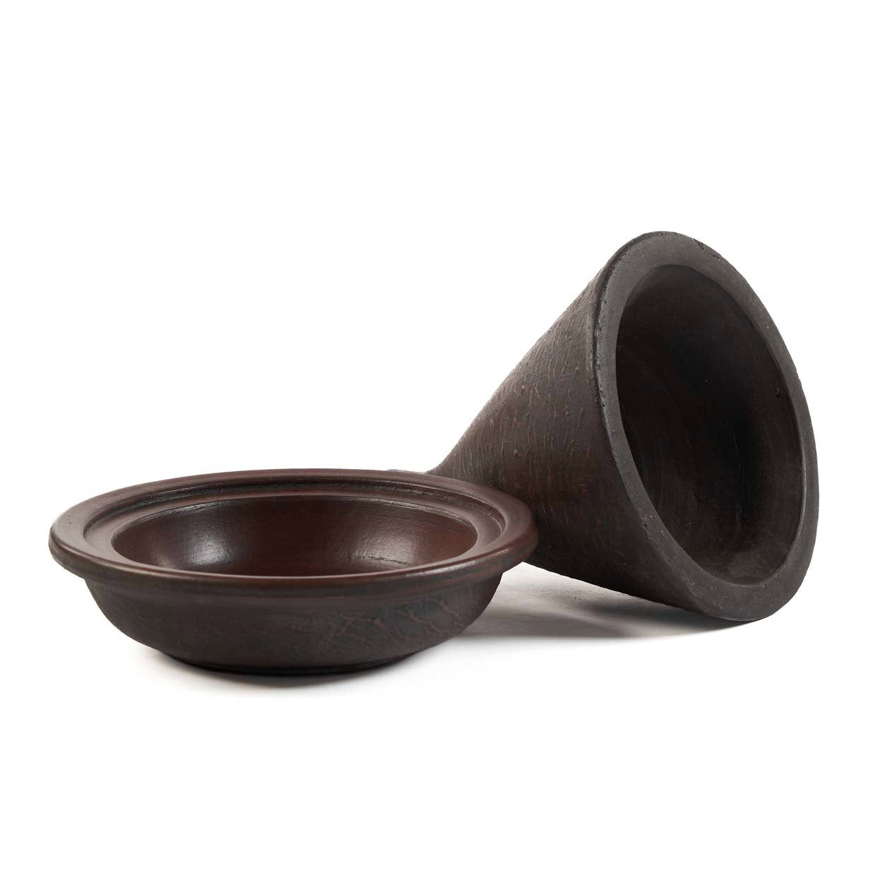De Etnische kegel Tajine - Terracotta