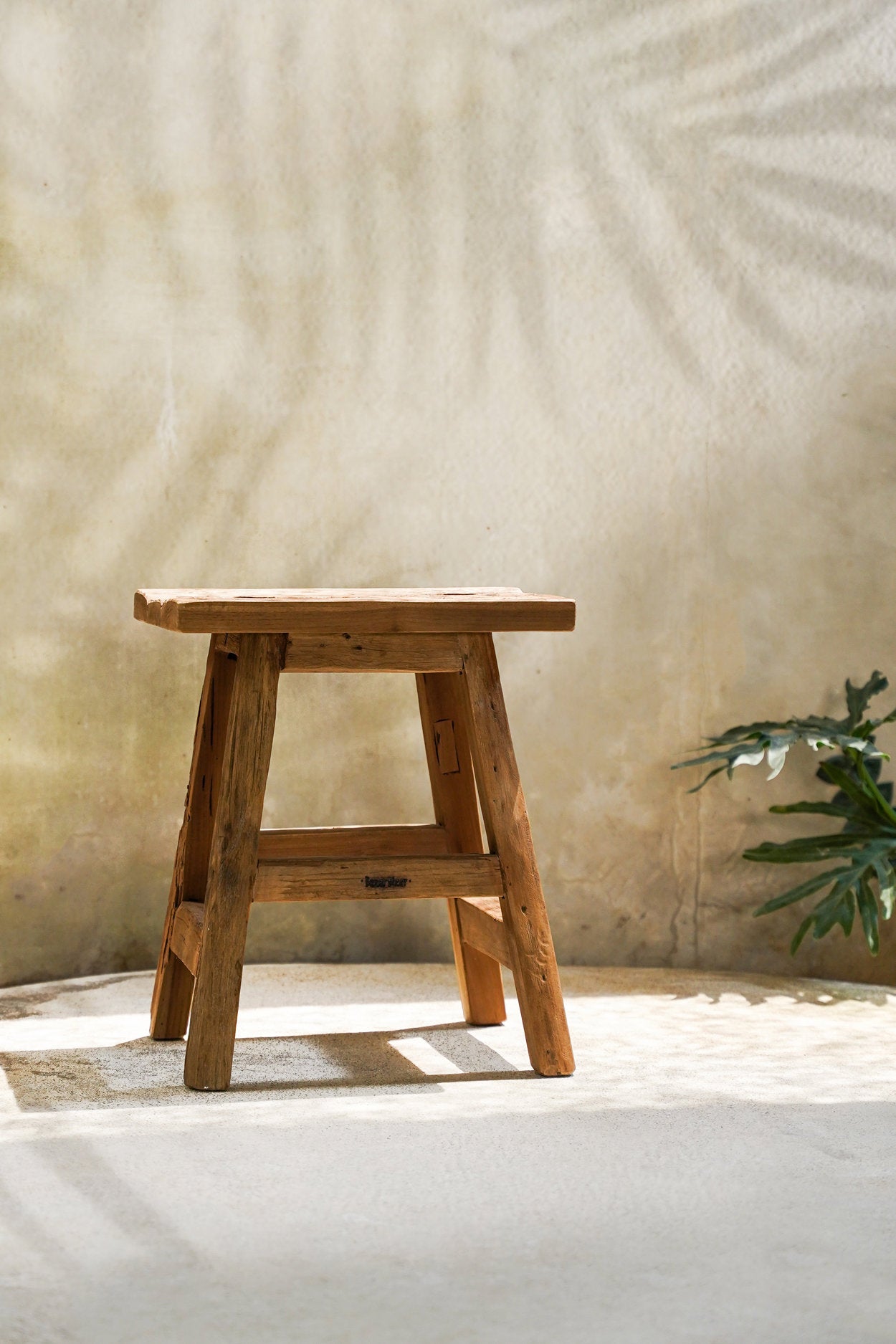 The Yoke stool - Natural - L