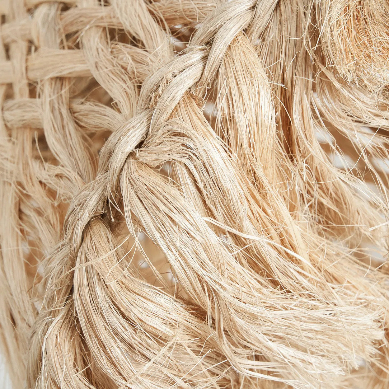De Abaca Kwallen Hanger - Natuurlijk - L