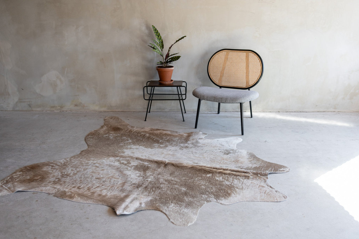 Koeienhuid champagne - 3-4m² - KH-007