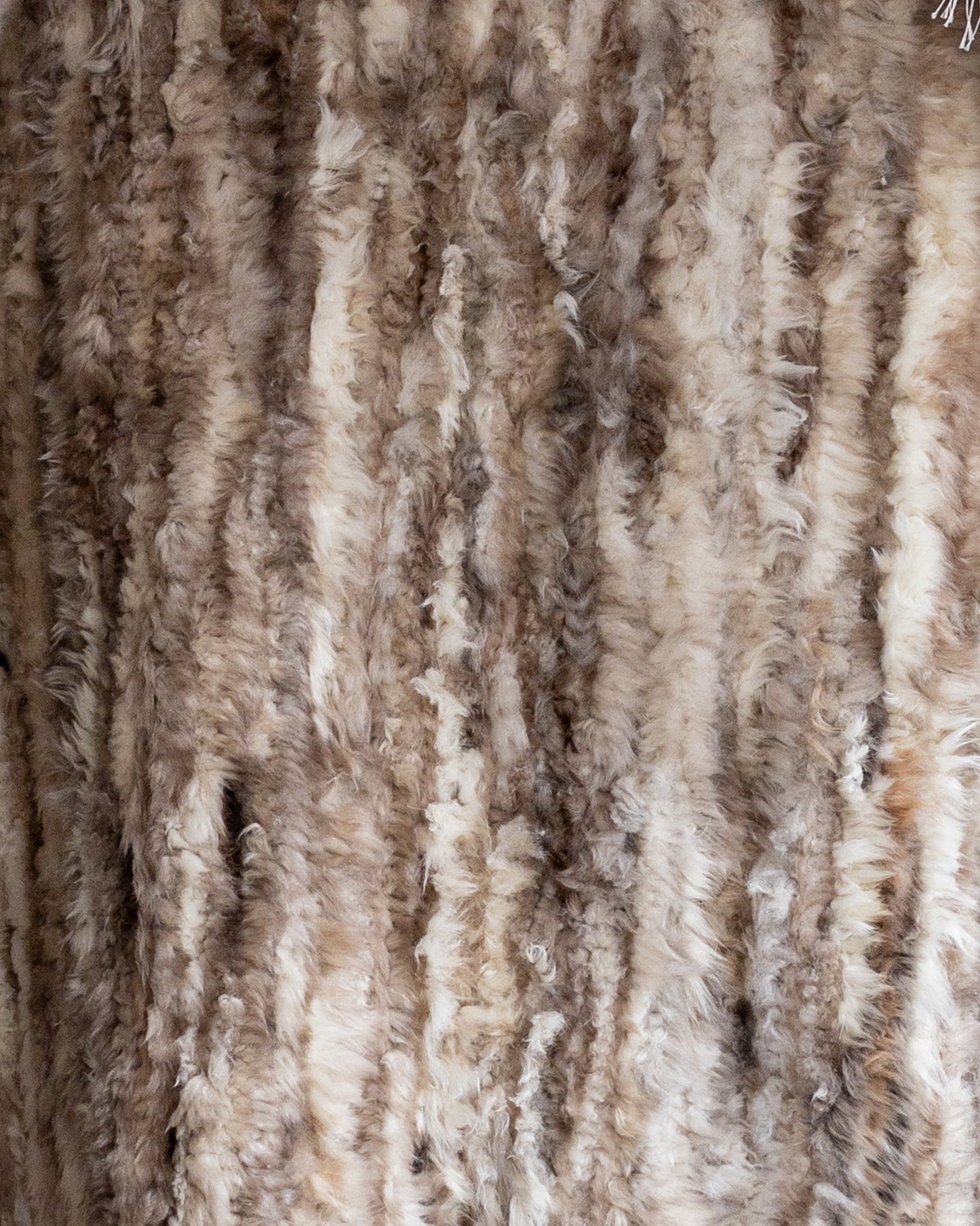 Uniek gefotografeerd schapenvacht Tapijt - 200x160cm