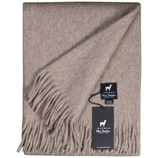 Alpaca Plaid - Beige - 200x150cm - Nieuw!