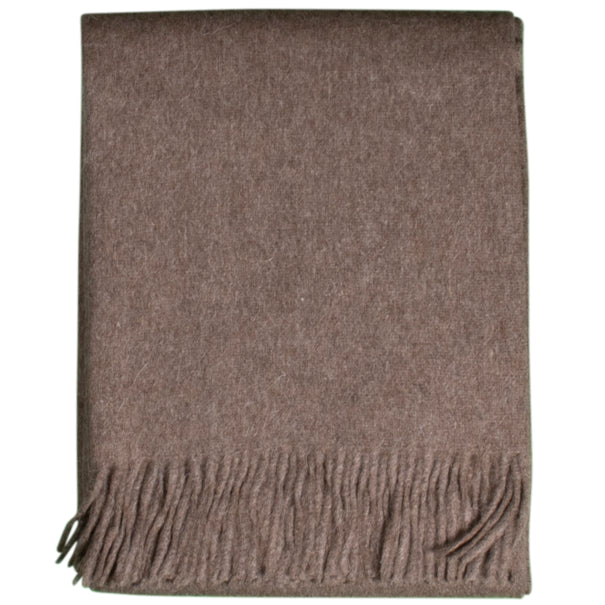 Alpaca Plaid - Chocolade - 200x150cm - Nieuw!