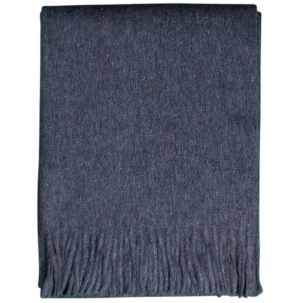 Alpaca Plaid - Donkerblauw - 200x150cm - Nieuw!