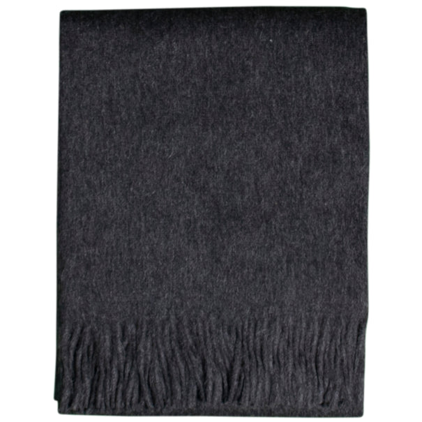 Alpaca Plaid - Antraciet - 200x150cm - Nieuw!