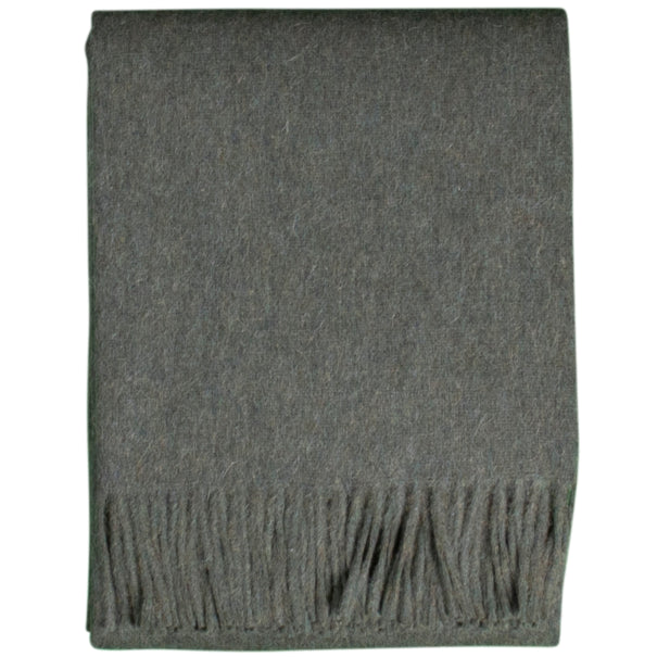 Alpaca Plaid - Donkergroen - 200x150cm - Nieuw!