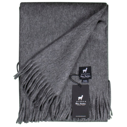 Alpaca Plaid - Grijs - 200x150cm - Nieuw!