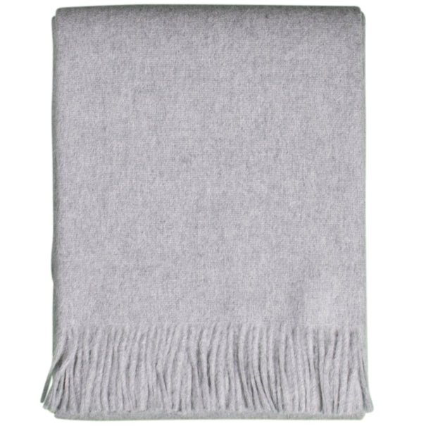 Alpaca Plaid - Lichtgrijs - 200x150cm - Nieuw!