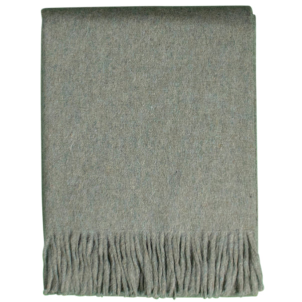 Alpaca Plaid - Lichtgroen - 200x150cm - Nieuw!