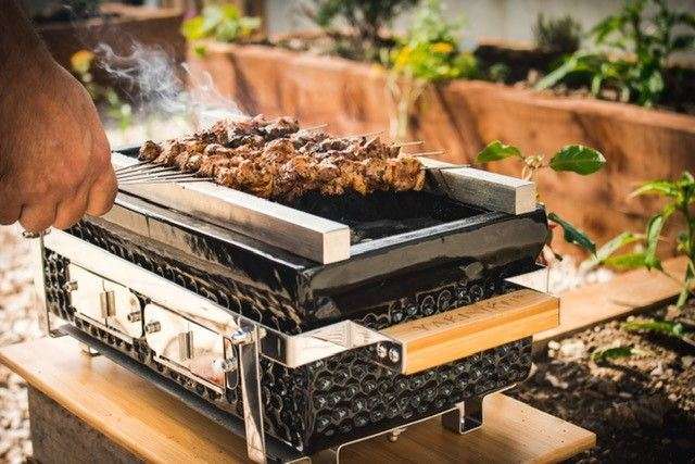 Shichirin Table Grill Medium Rectangular