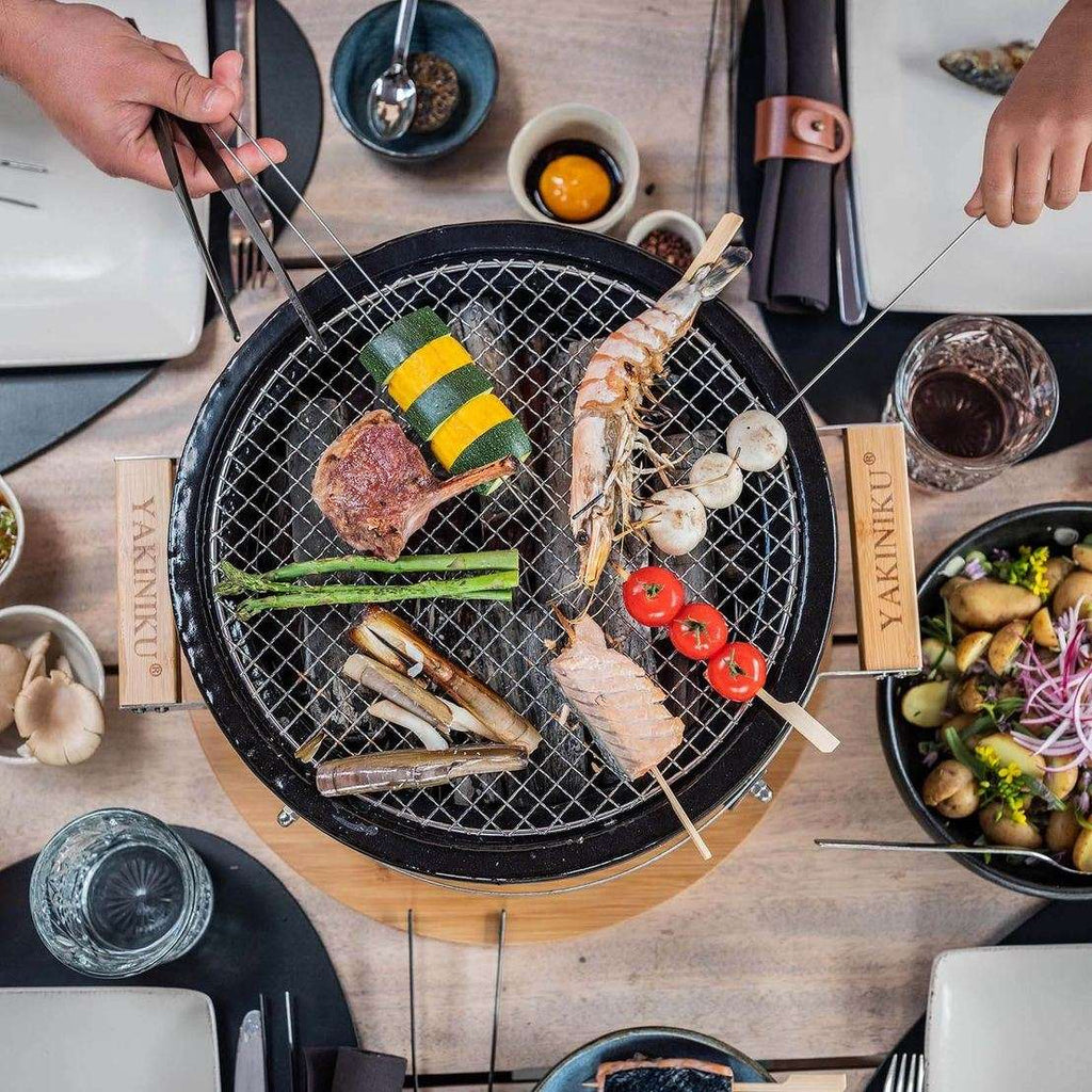 Grill de table rond Shichirin