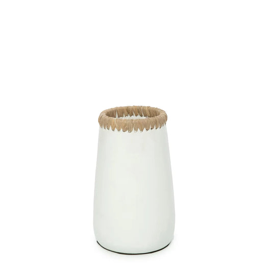 The Cunning Vase - White Natural - S