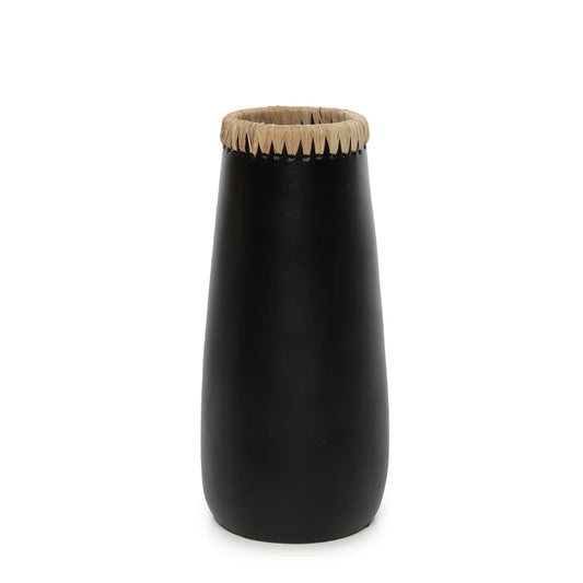 The Cunning Vase - Black Natural - L