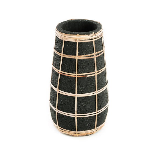 The cute vase - Black Natural - M