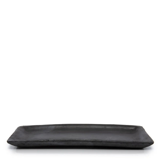 The Burnt Sushi Plate - Black - M