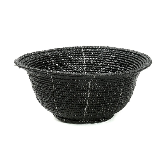 The bead bowl low Black S