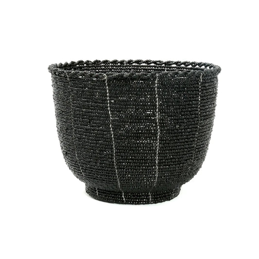 The beaded candy bowl - Black - M