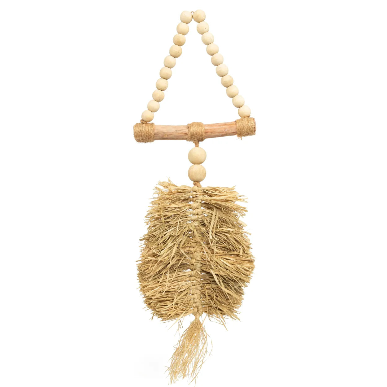 The Raffia Triangle 2 pieces
