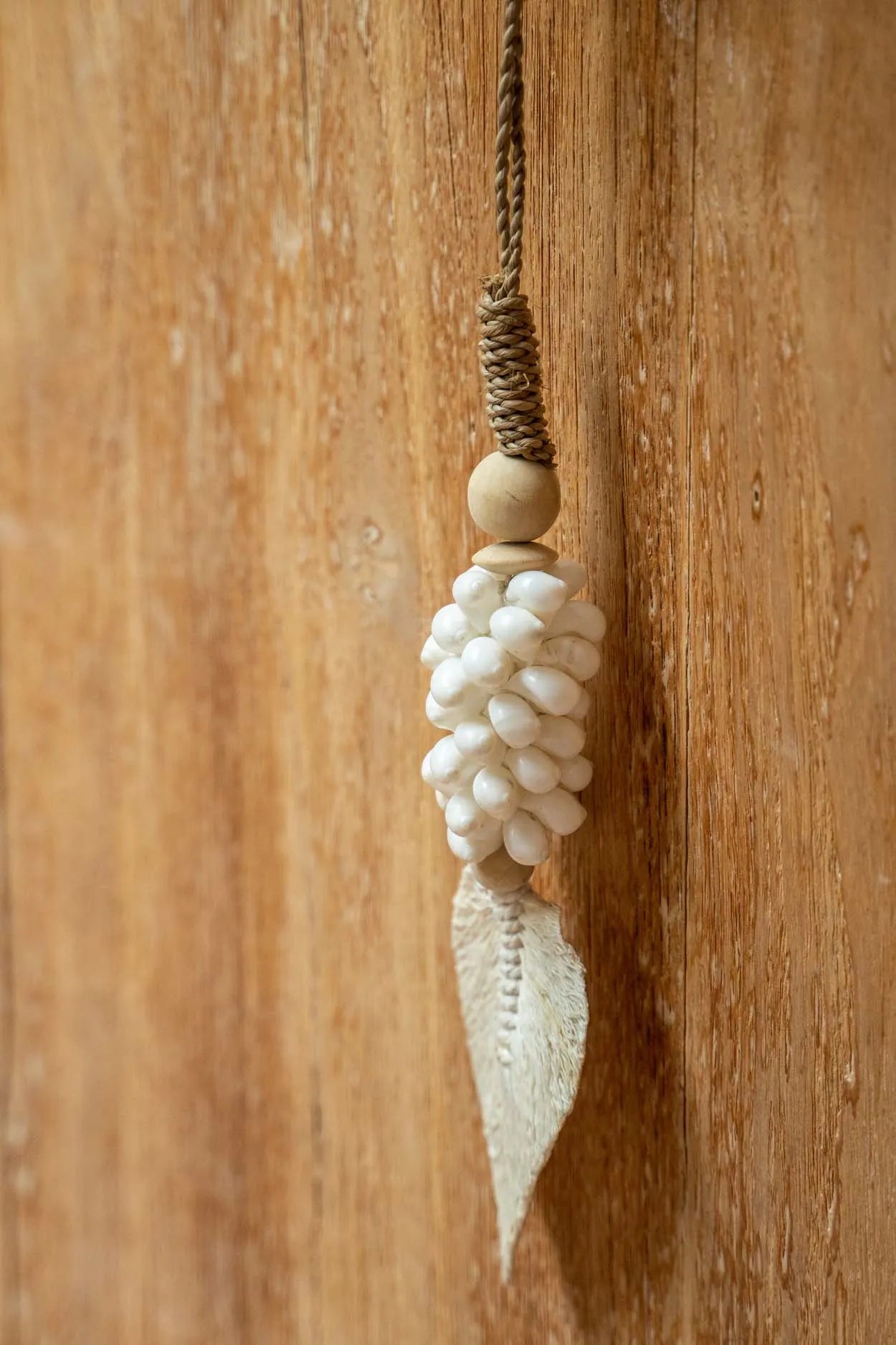 The Leaf Shell Brush - White 3 pieces
