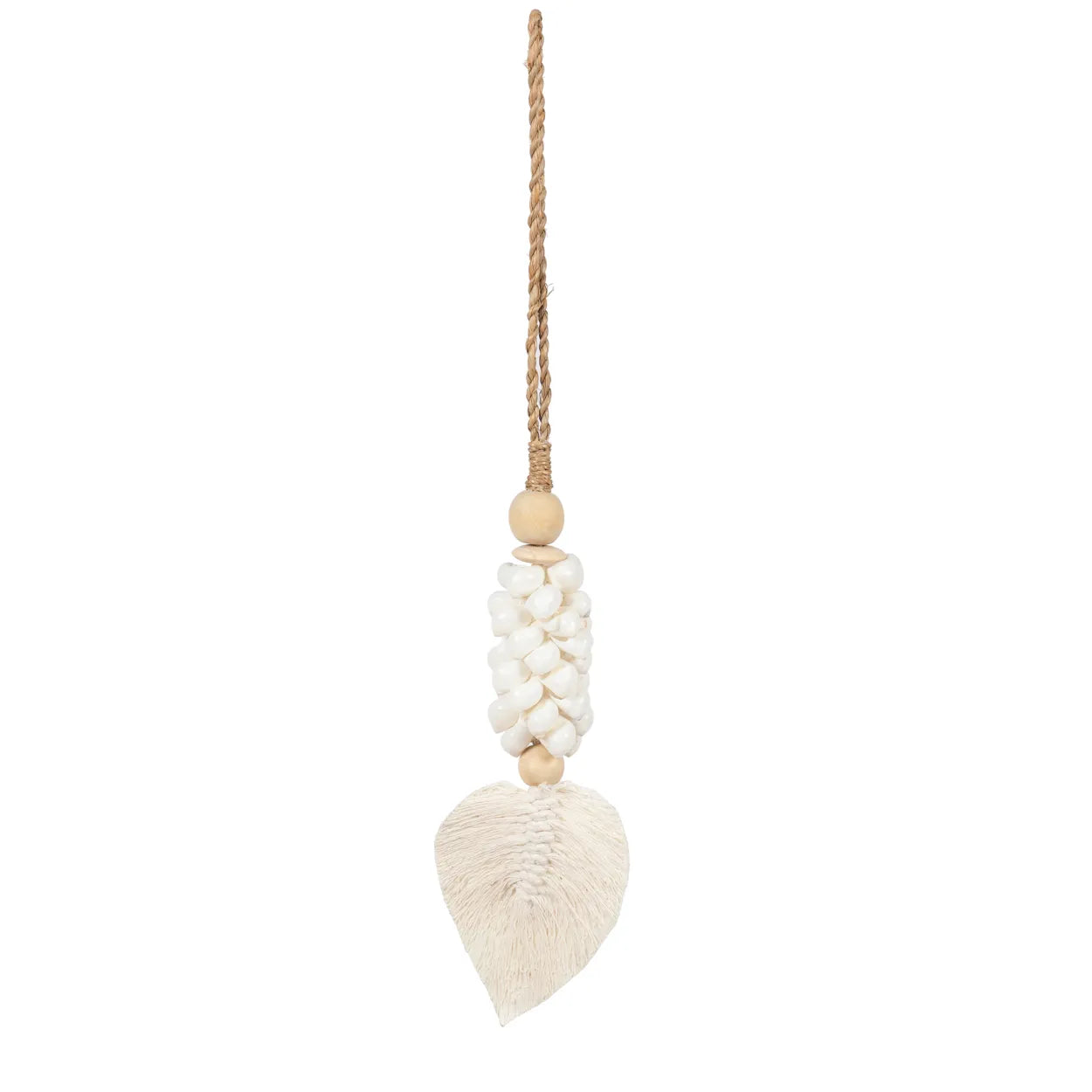 The Leaf Shell Brush - White 3 pieces