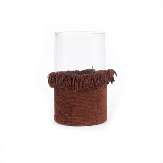Bougeoir Oh My Gee - Velours Rouge Bordeaux - XXL